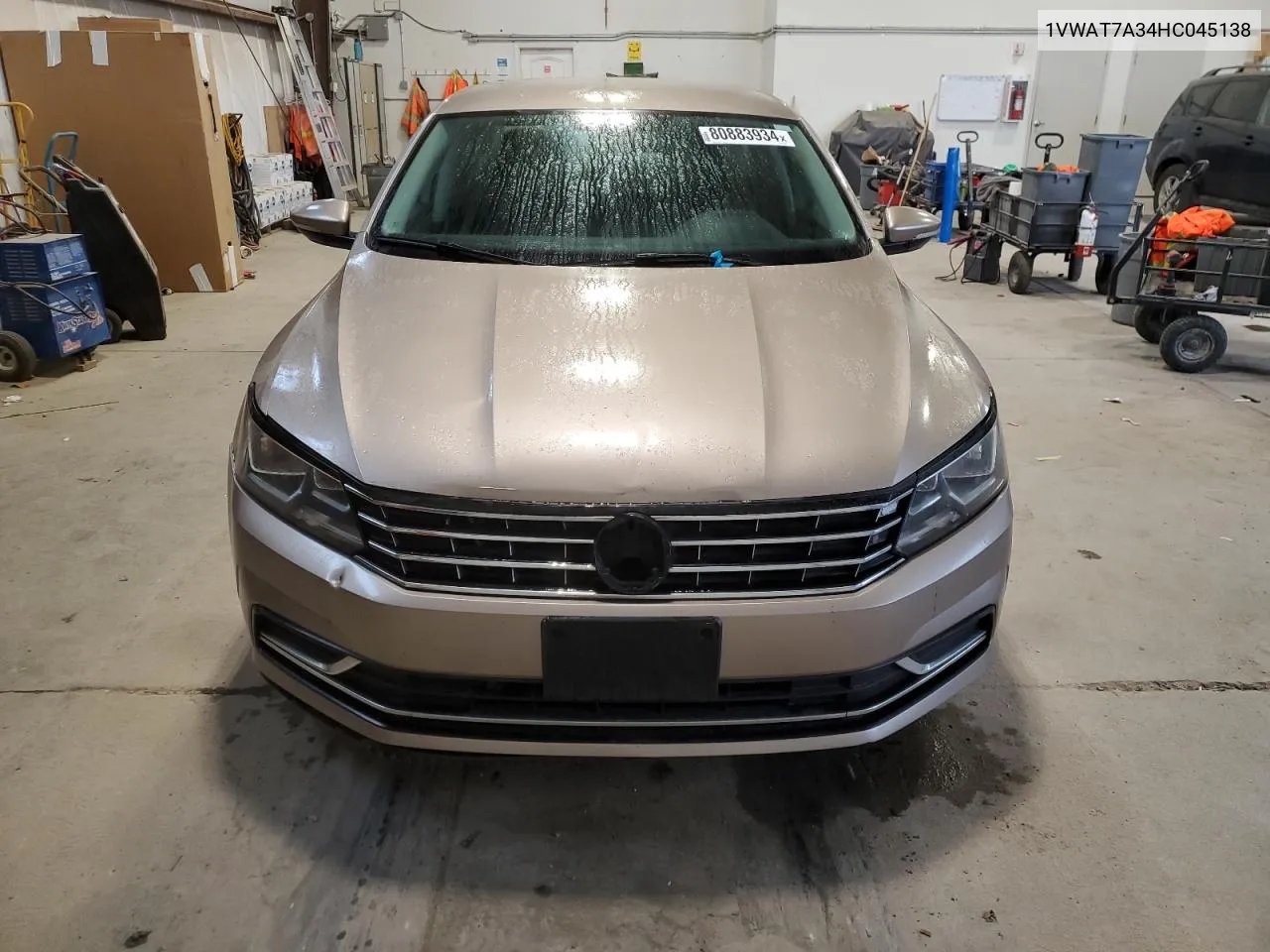 2017 Volkswagen Passat S VIN: 1VWAT7A34HC045138 Lot: 80883934