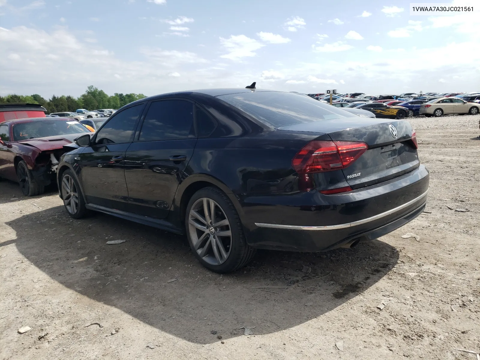 2018 Volkswagen Passat S VIN: 1VWAA7A30JC021561 Lot: 51390884