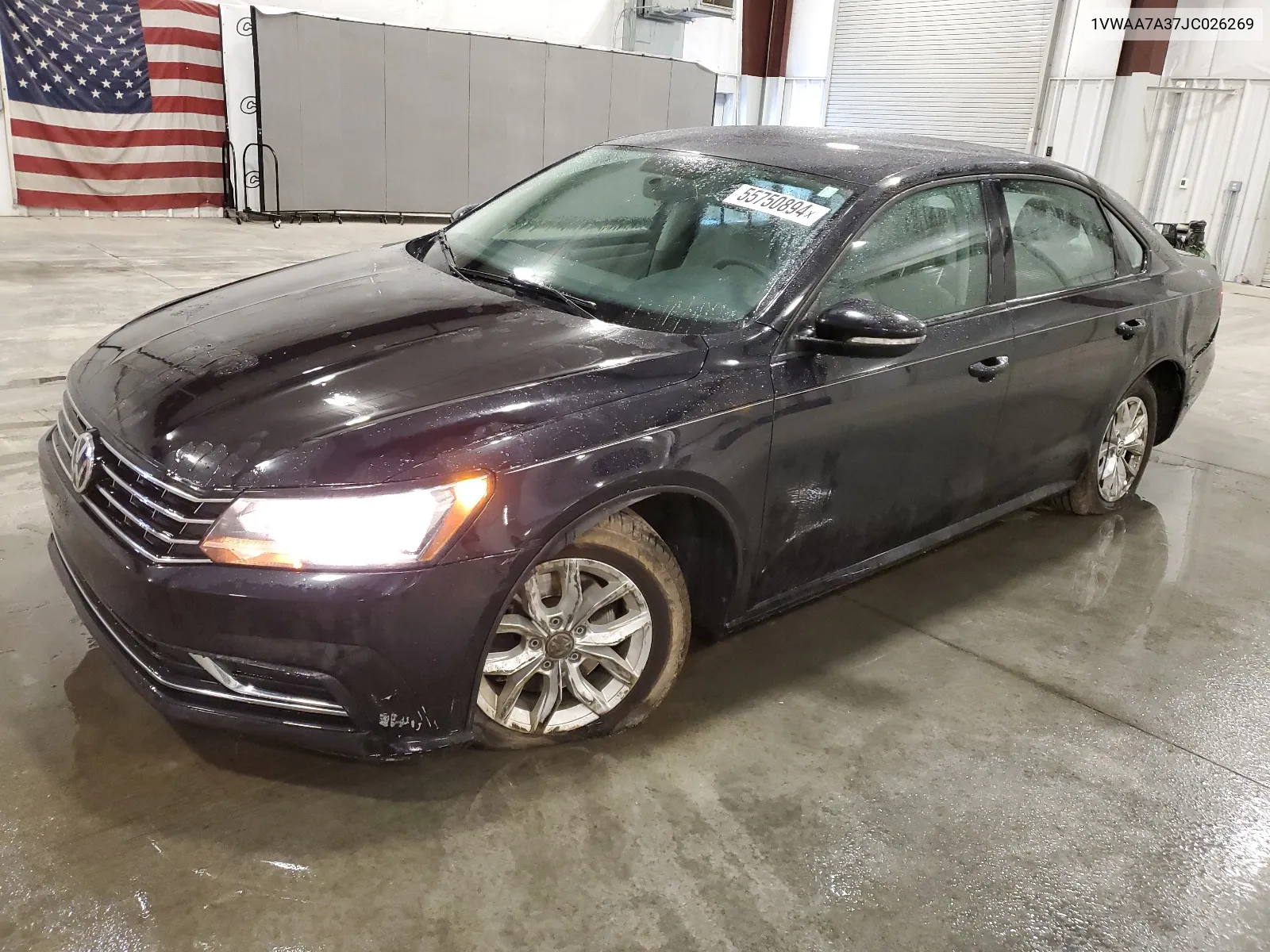 1VWAA7A37JC026269 2018 Volkswagen Passat S