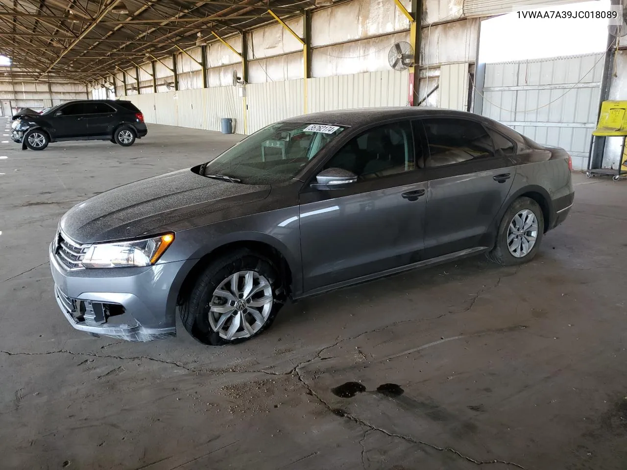 1VWAA7A39JC018089 2018 Volkswagen Passat S