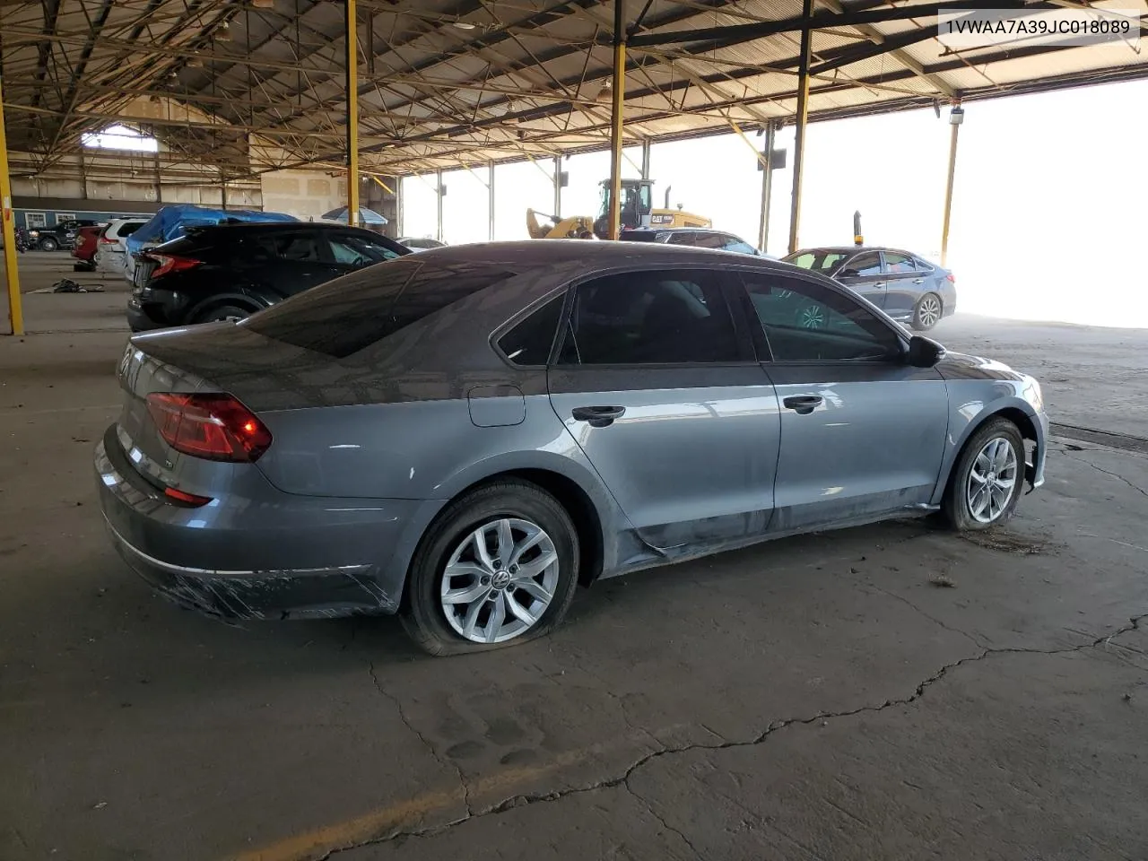 1VWAA7A39JC018089 2018 Volkswagen Passat S