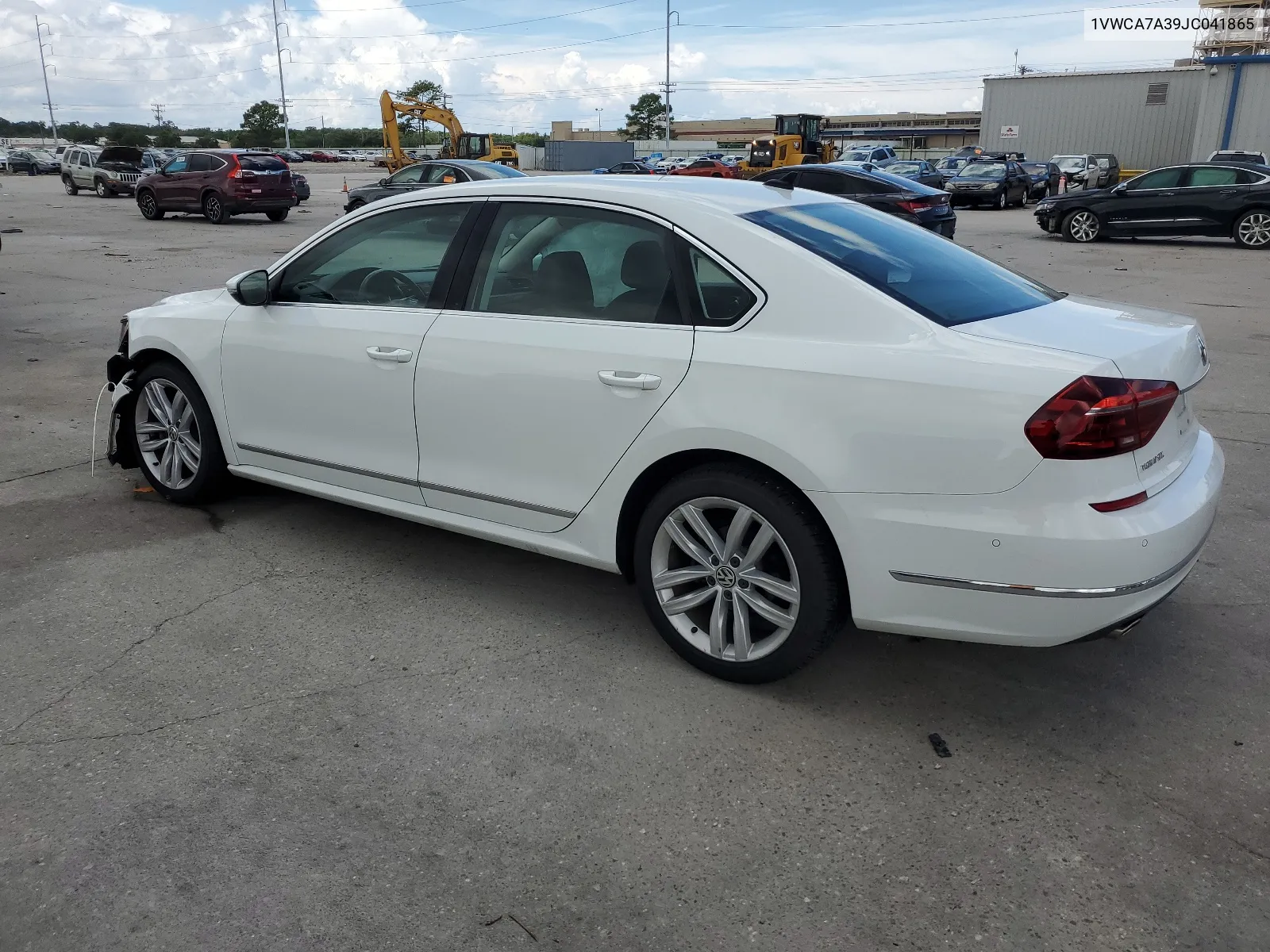 2018 Volkswagen Passat Sel Premium VIN: 1VWCA7A39JC041865 Lot: 63499854