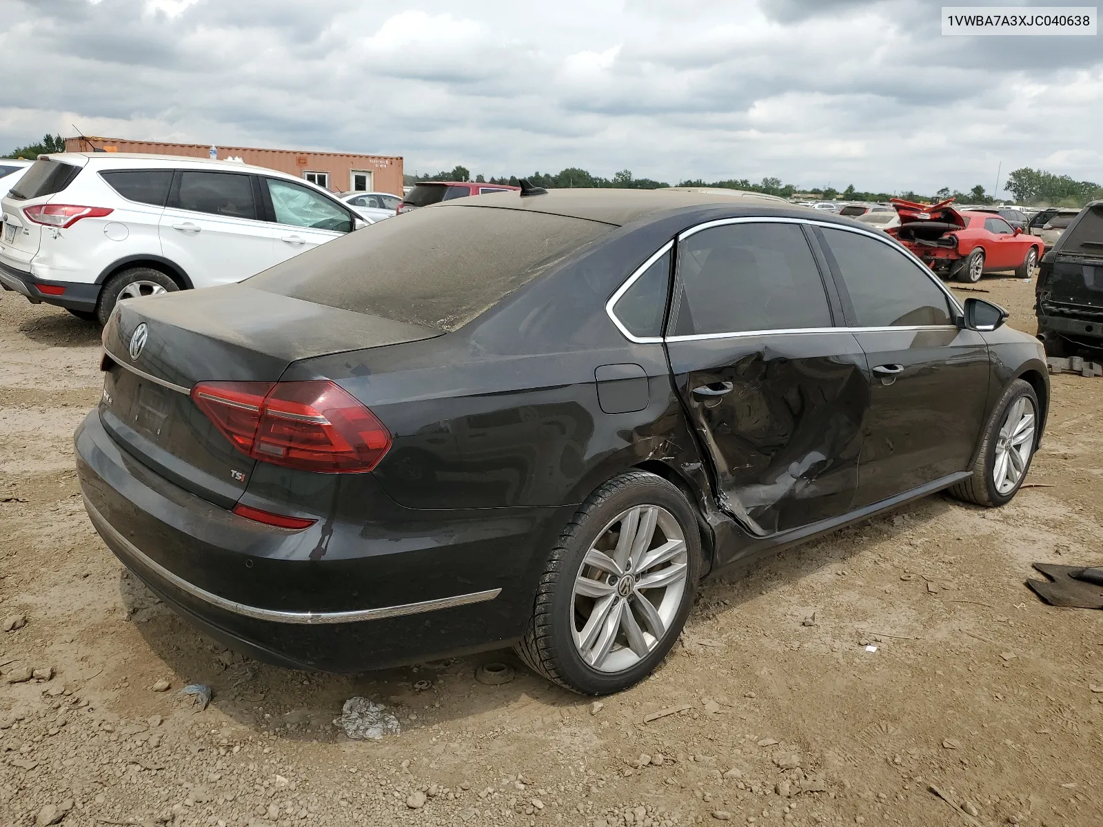 2018 Volkswagen Passat Se VIN: 1VWBA7A3XJC040638 Lot: 64318244