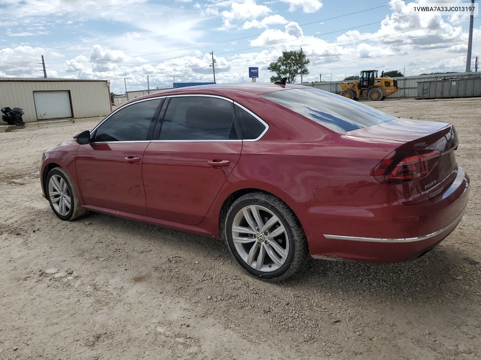 2018 Volkswagen Passat Se VIN: 1VWBA7A33JC013197 Lot: 64578714