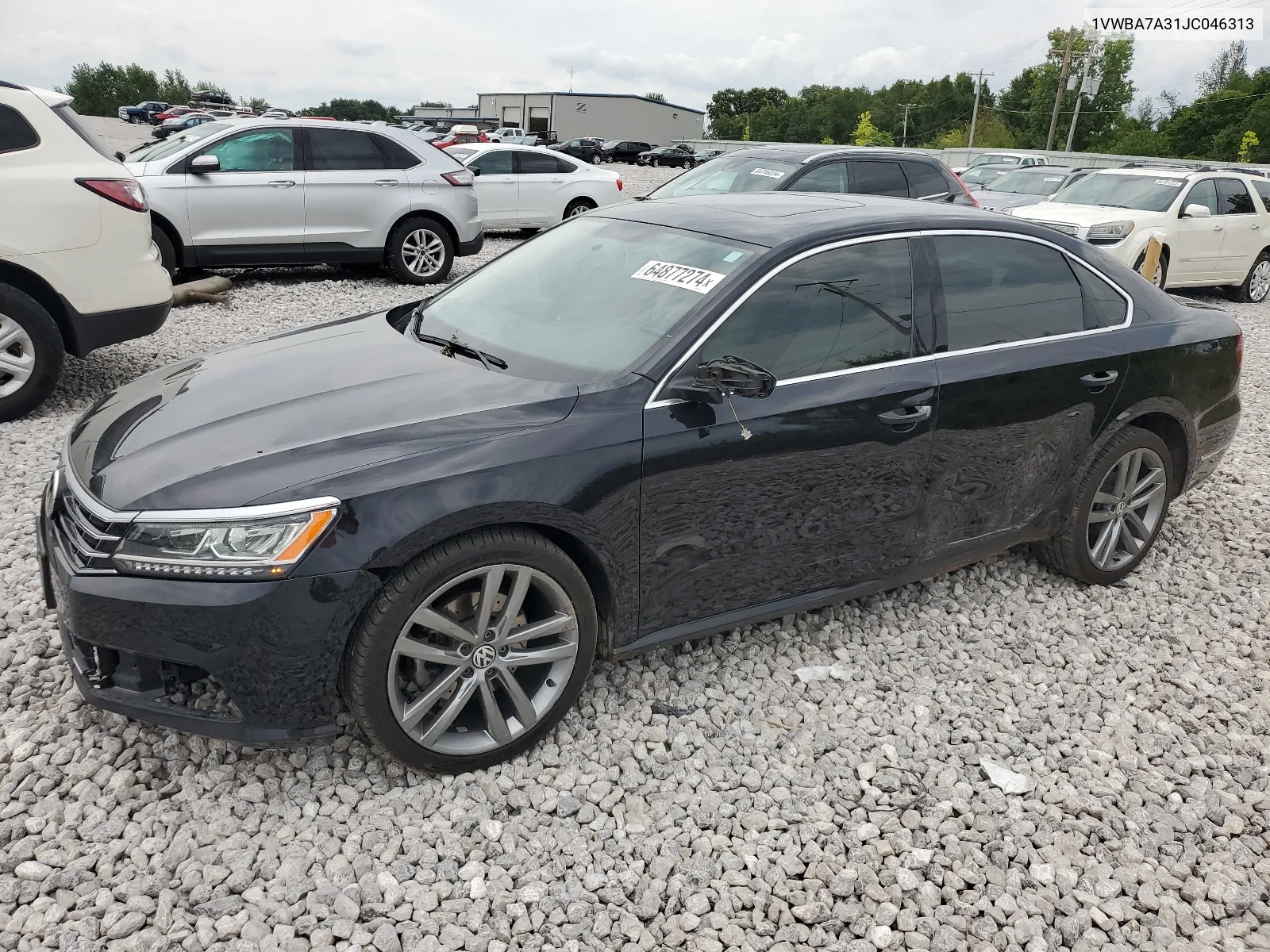 2018 Volkswagen Passat Se VIN: 1VWBA7A31JC046313 Lot: 64877274