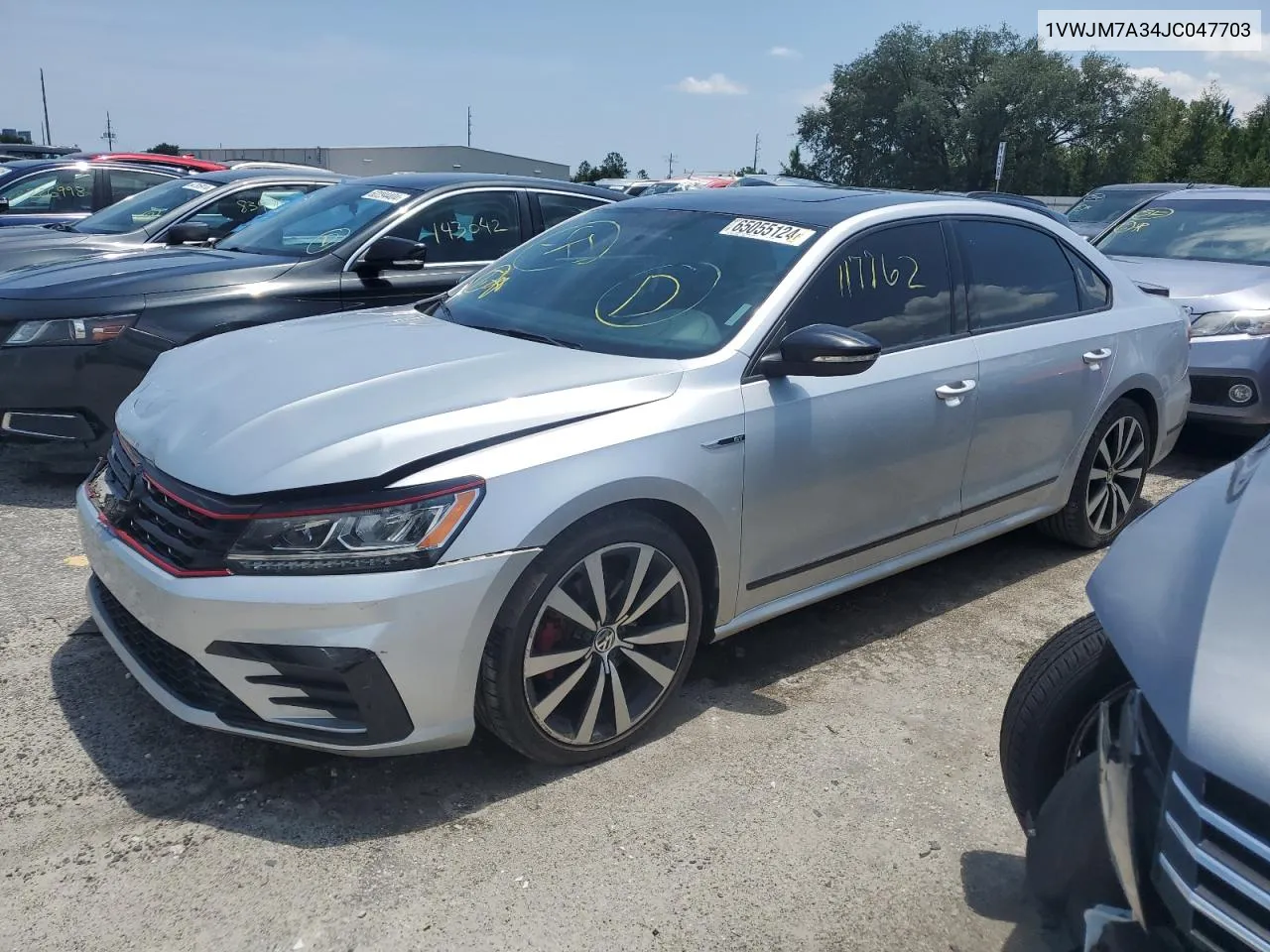 2018 Volkswagen Passat Gt VIN: 1VWJM7A34JC047703 Lot: 65055124