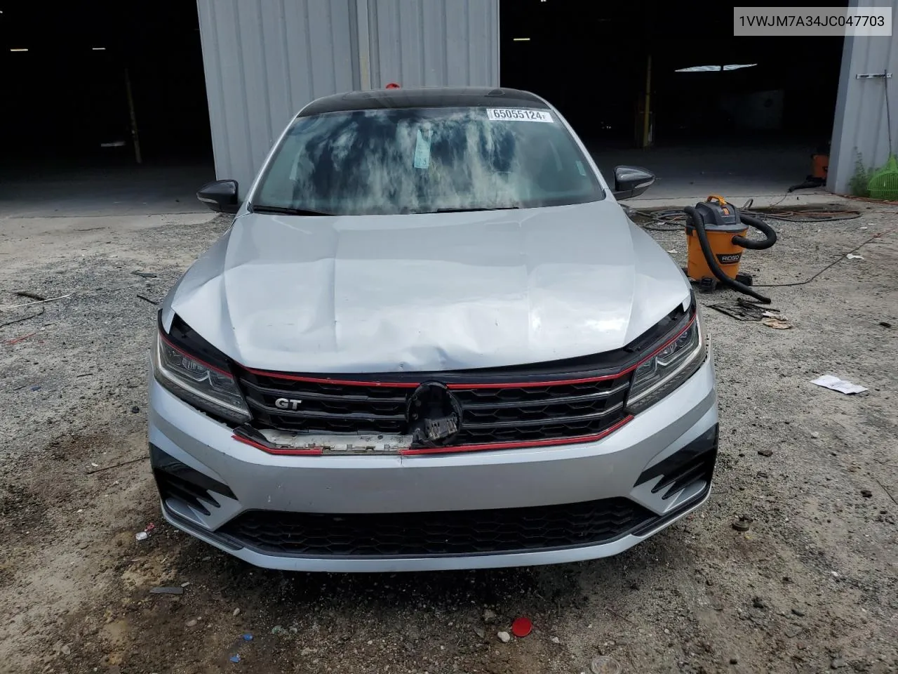 2018 Volkswagen Passat Gt VIN: 1VWJM7A34JC047703 Lot: 65055124