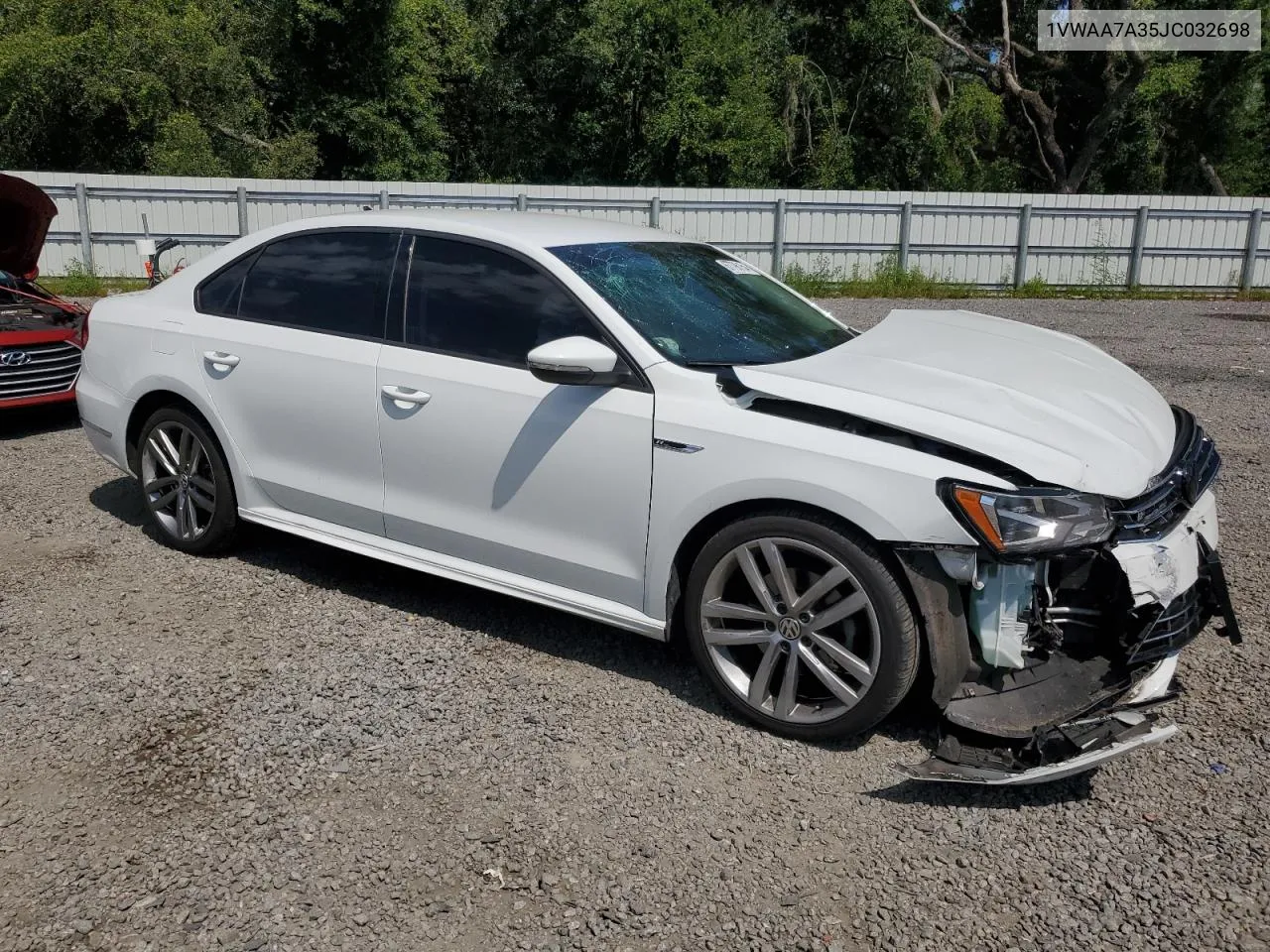 2018 Volkswagen Passat S VIN: 1VWAA7A35JC032698 Lot: 67796154