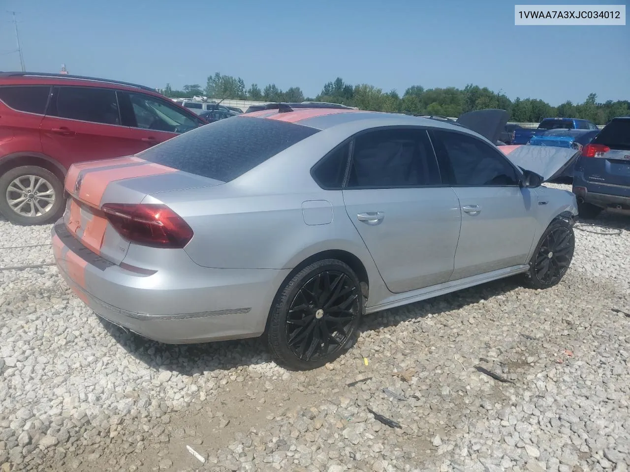 1VWAA7A3XJC034012 2018 Volkswagen Passat S