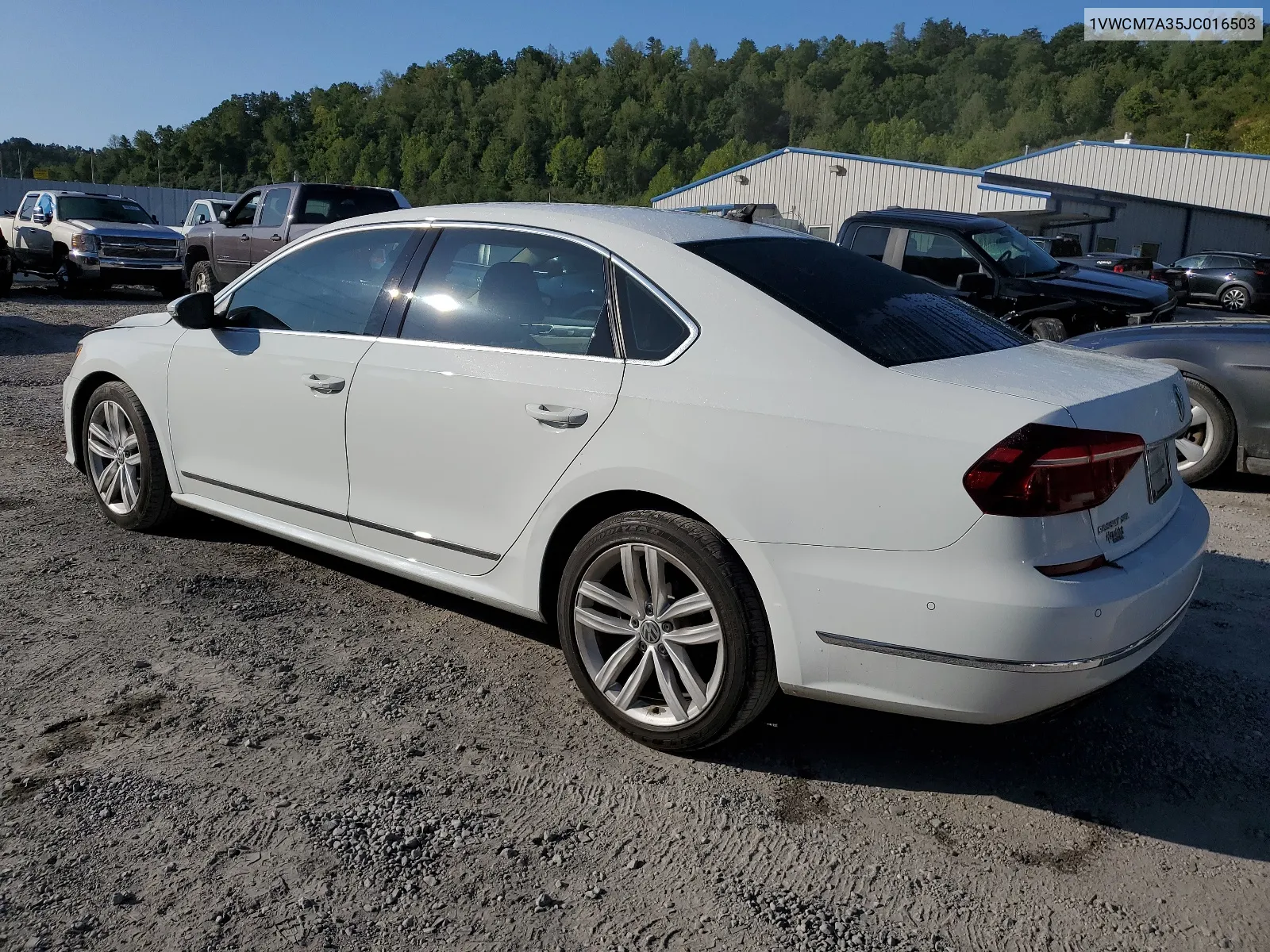 2018 Volkswagen Passat Sel Premium VIN: 1VWCM7A35JC016503 Lot: 68100074