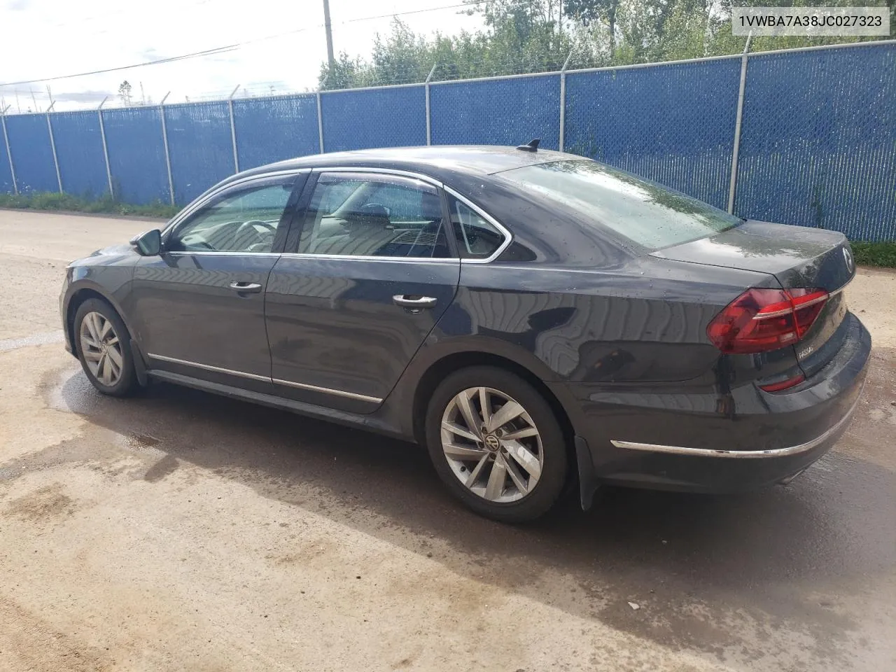 2018 Volkswagen Passat Se VIN: 1VWBA7A38JC027323 Lot: 68339654