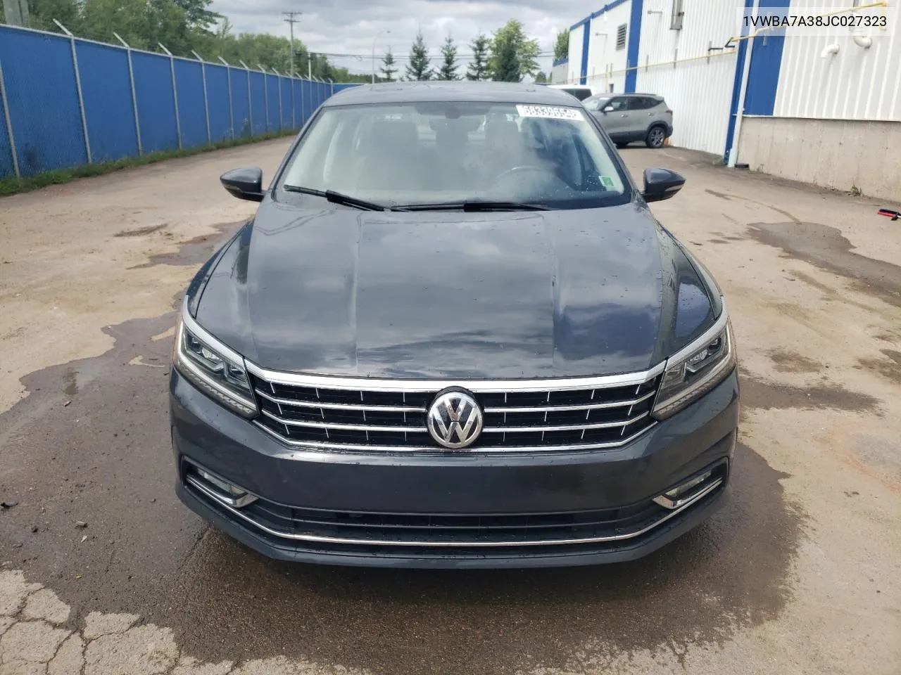 2018 Volkswagen Passat Se VIN: 1VWBA7A38JC027323 Lot: 68339654