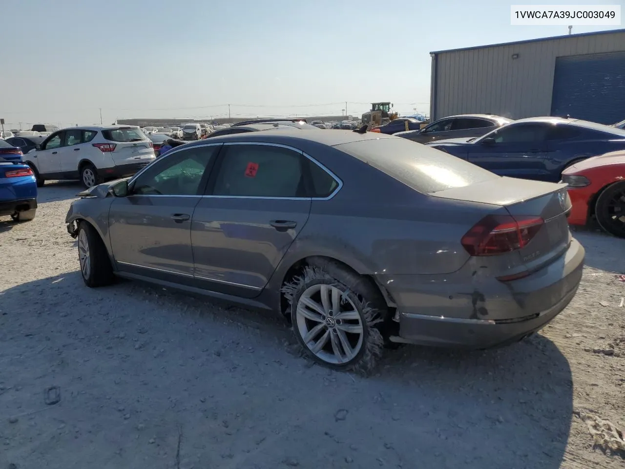 1VWCA7A39JC003049 2018 Volkswagen Passat Sel Premium