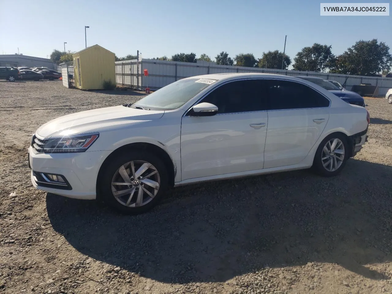 2018 Volkswagen Passat Se VIN: 1VWBA7A34JC045222 Lot: 69080554