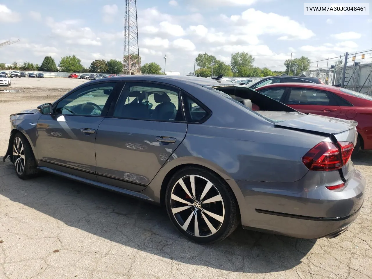 2018 Volkswagen Passat Gt VIN: 1VWJM7A30JC048461 Lot: 69186444