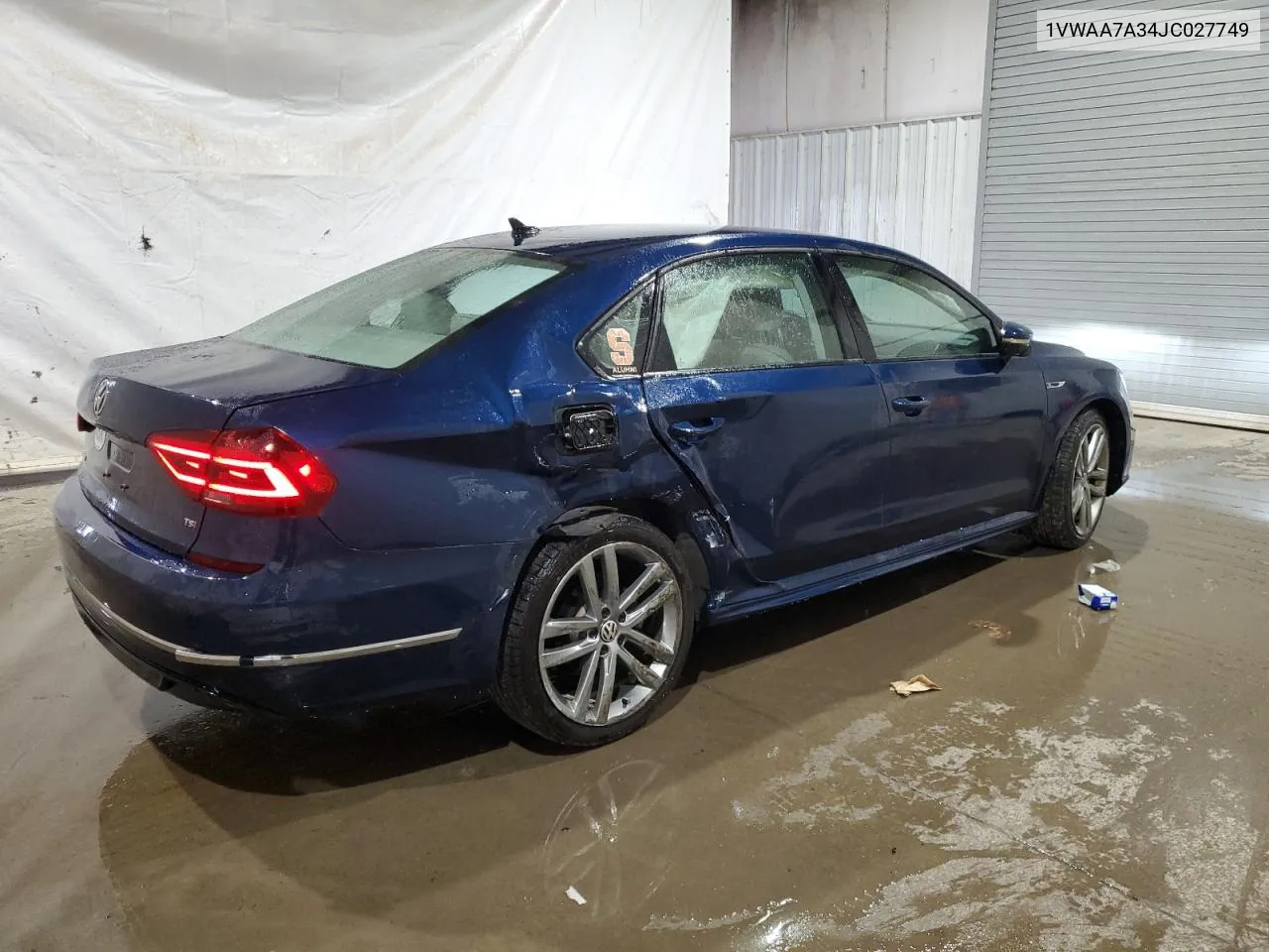 1VWAA7A34JC027749 2018 Volkswagen Passat S