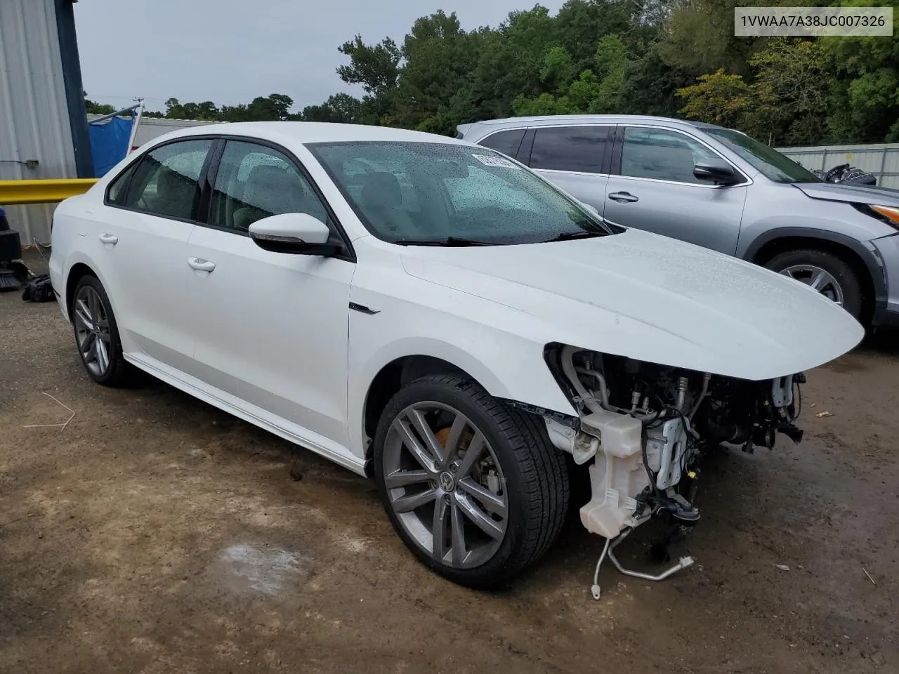 1VWAA7A38JC007326 2018 Volkswagen Passat S