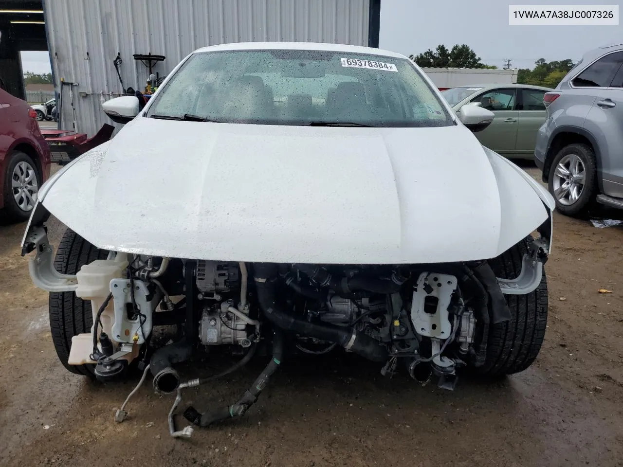 1VWAA7A38JC007326 2018 Volkswagen Passat S