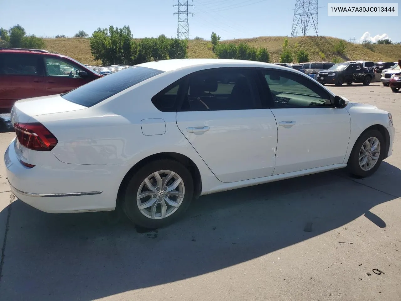 2018 Volkswagen Passat S VIN: 1VWAA7A30JC013444 Lot: 69664994