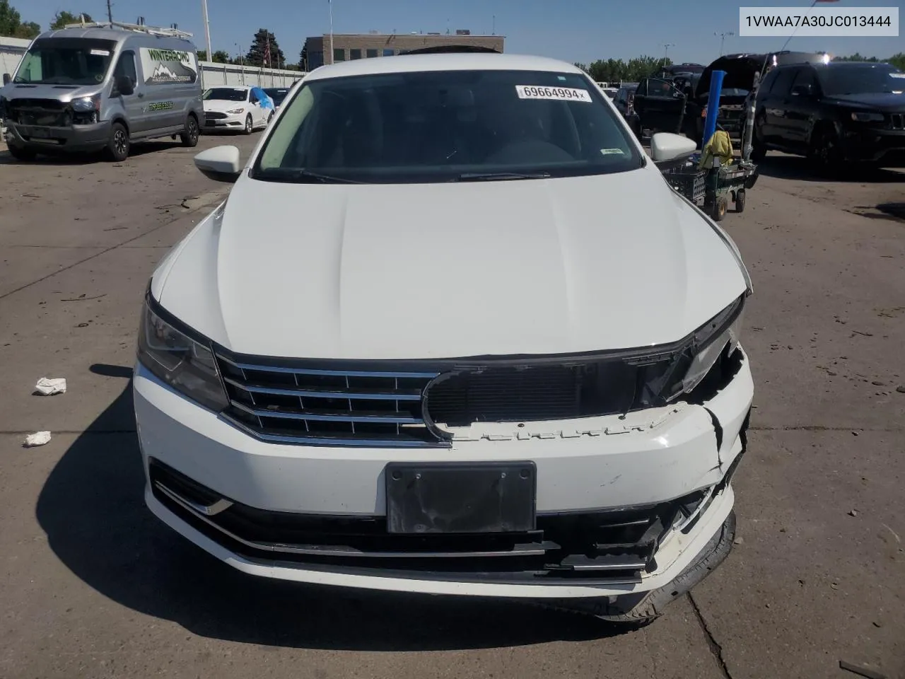 1VWAA7A30JC013444 2018 Volkswagen Passat S