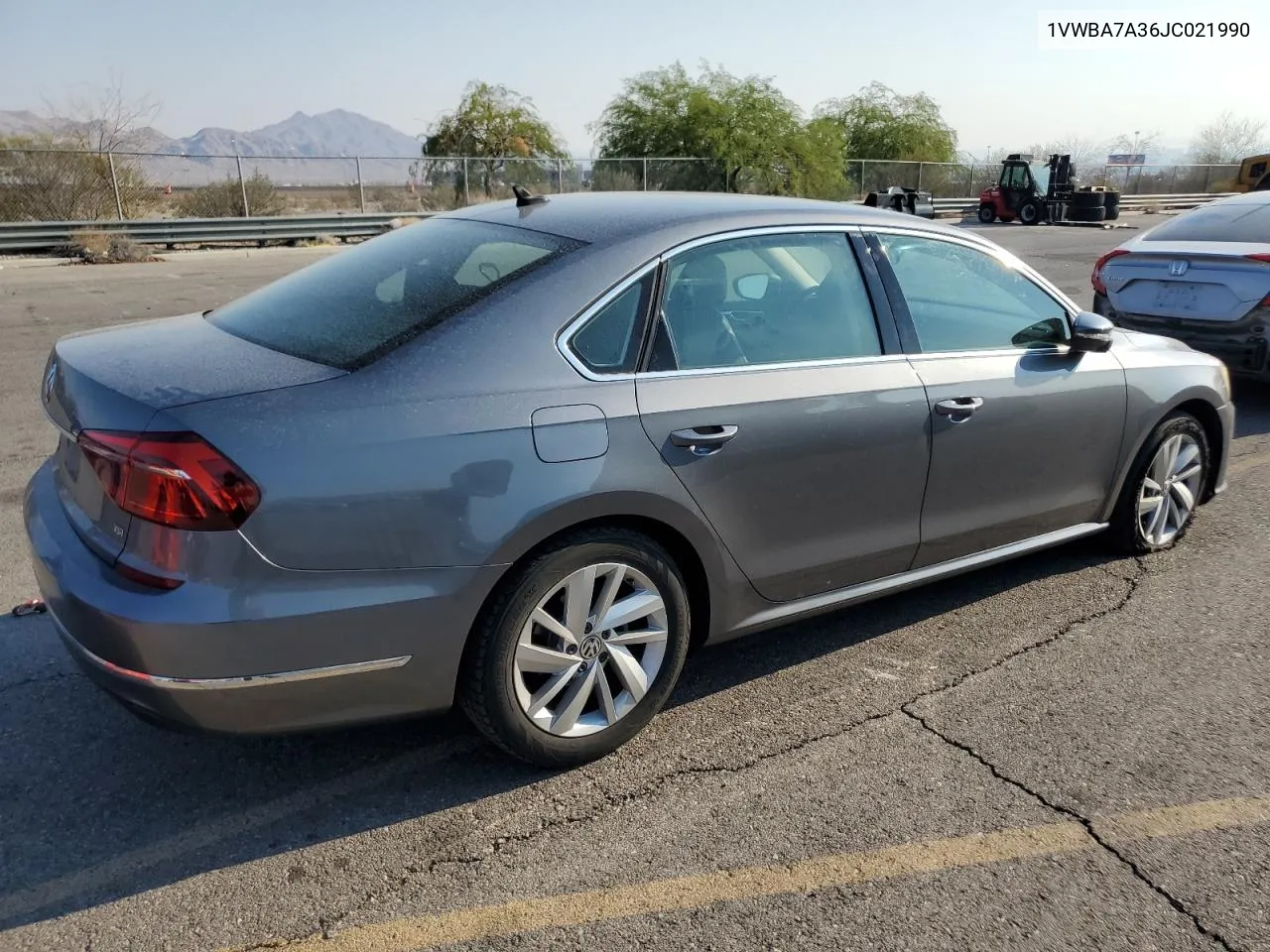 2018 Volkswagen Passat Se VIN: 1VWBA7A36JC021990 Lot: 69901644