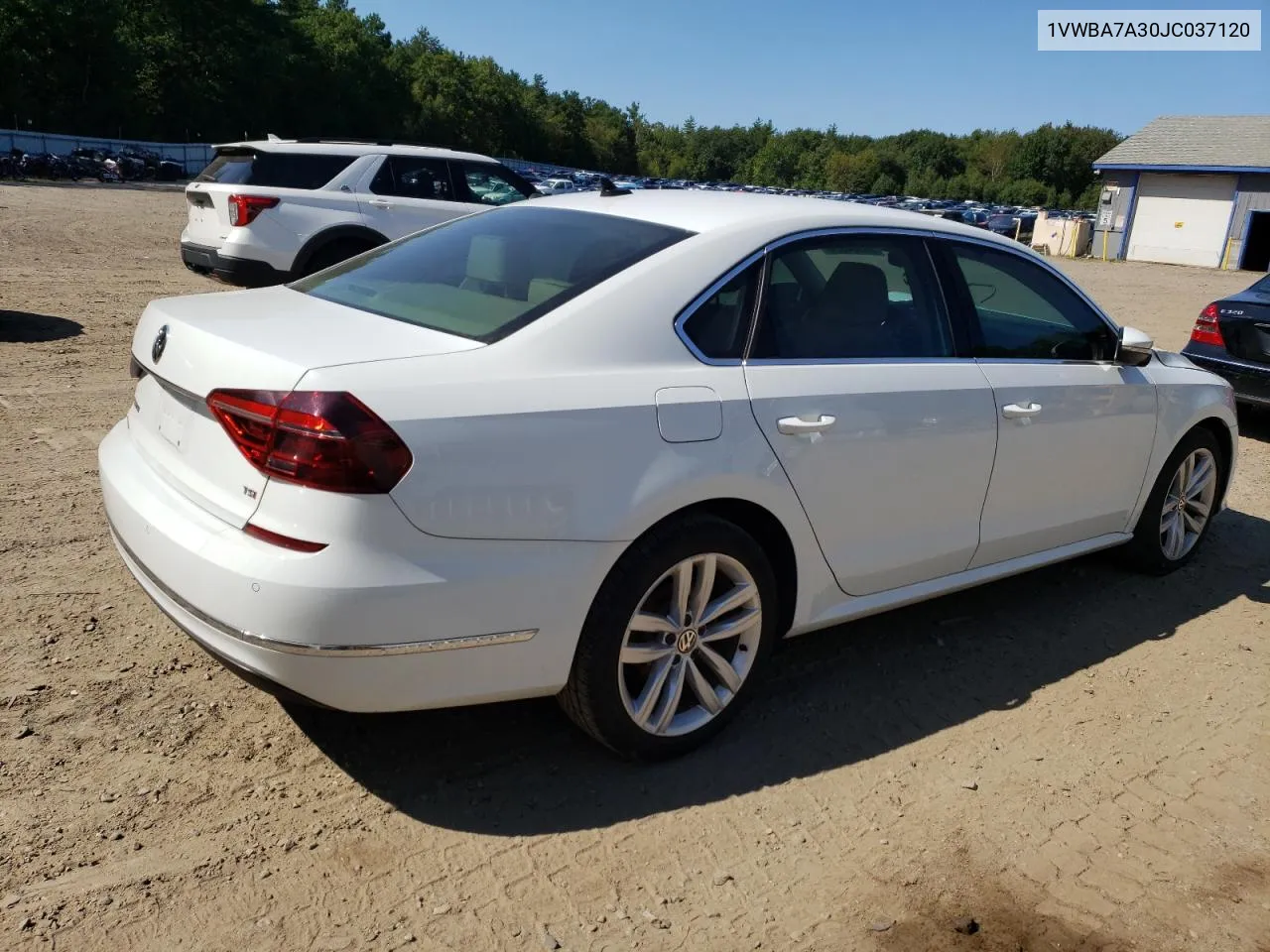 2018 Volkswagen Passat Se VIN: 1VWBA7A30JC037120 Lot: 69934524