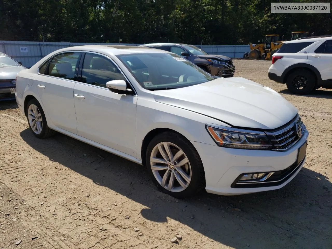 2018 Volkswagen Passat Se VIN: 1VWBA7A30JC037120 Lot: 69934524