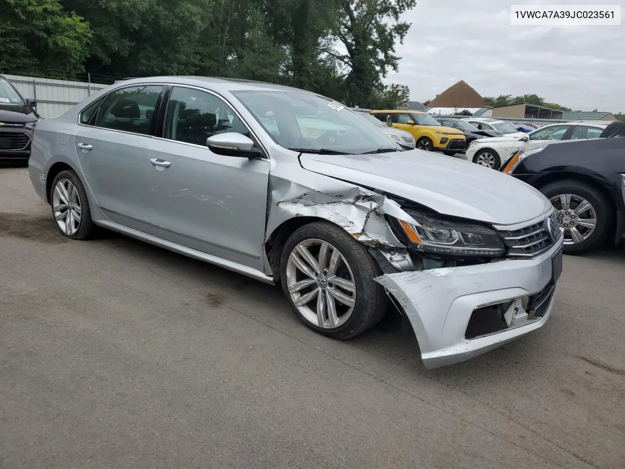 2018 Volkswagen Passat Sel Premium VIN: 1VWCA7A39JC023561 Lot: 70379614