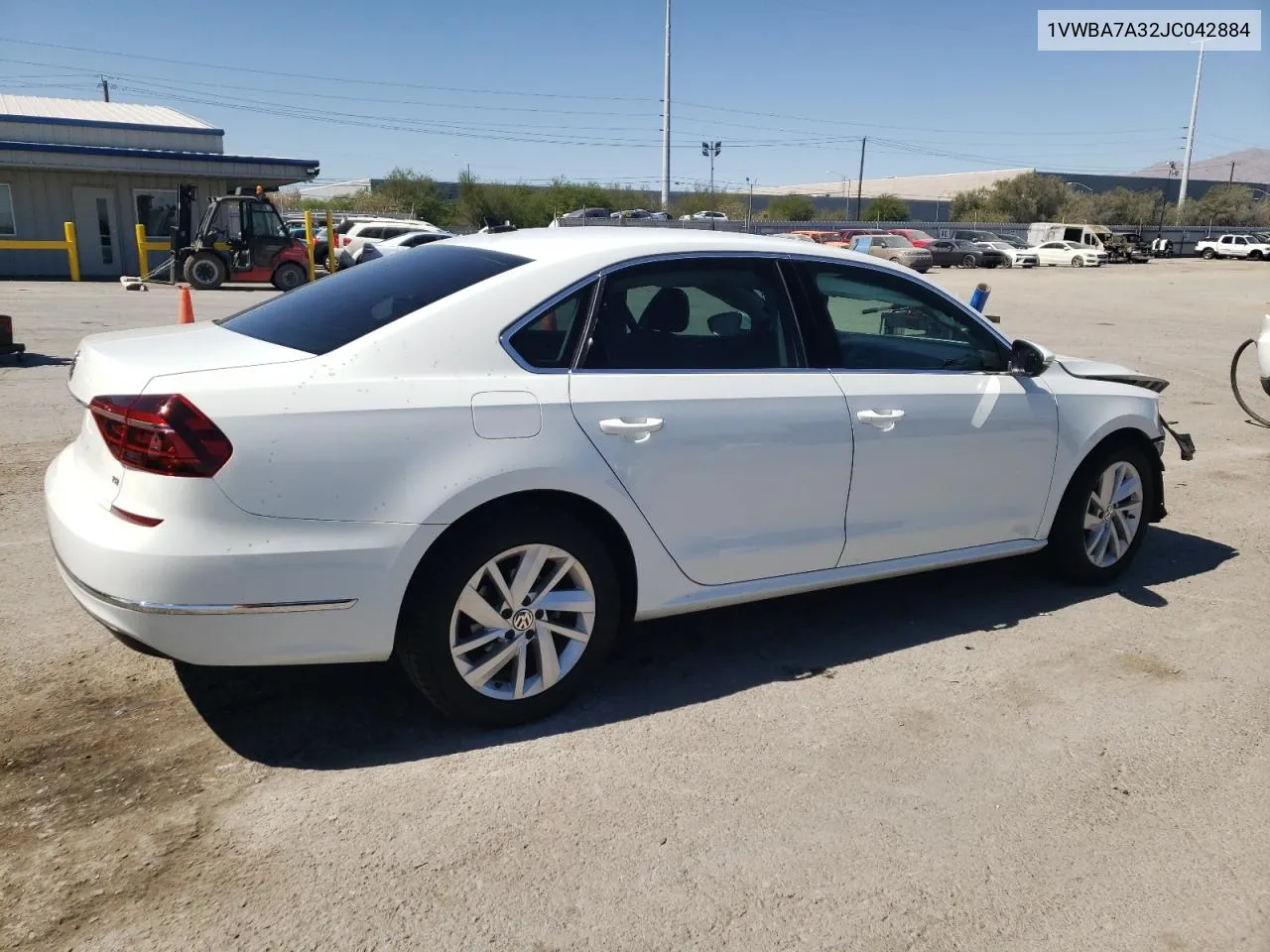 2018 Volkswagen Passat Se VIN: 1VWBA7A32JC042884 Lot: 71873254