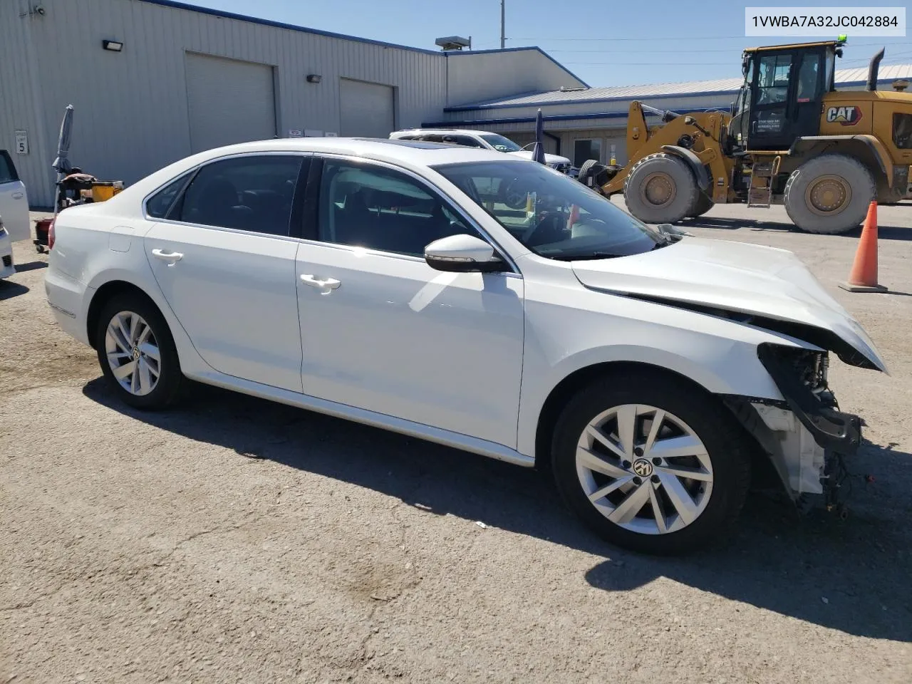 2018 Volkswagen Passat Se VIN: 1VWBA7A32JC042884 Lot: 71873254