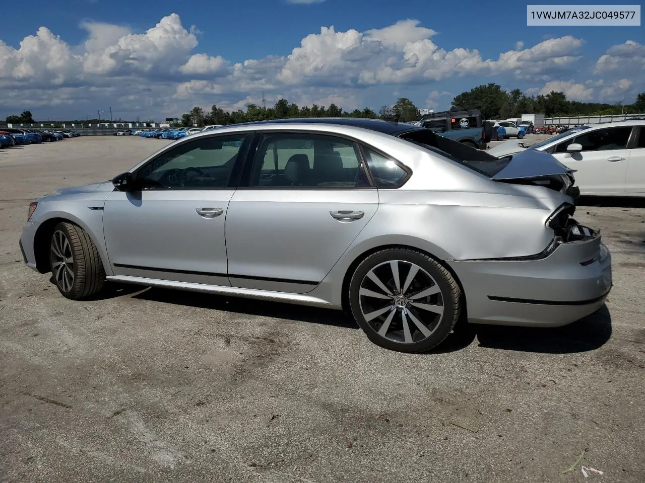 2018 Volkswagen Passat Gt VIN: 1VWJM7A32JC049577 Lot: 72316654