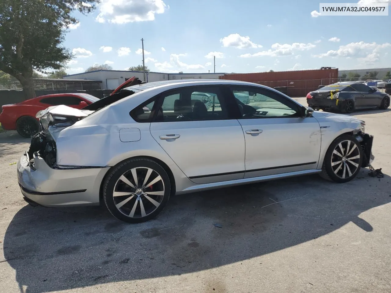 2018 Volkswagen Passat Gt VIN: 1VWJM7A32JC049577 Lot: 72316654