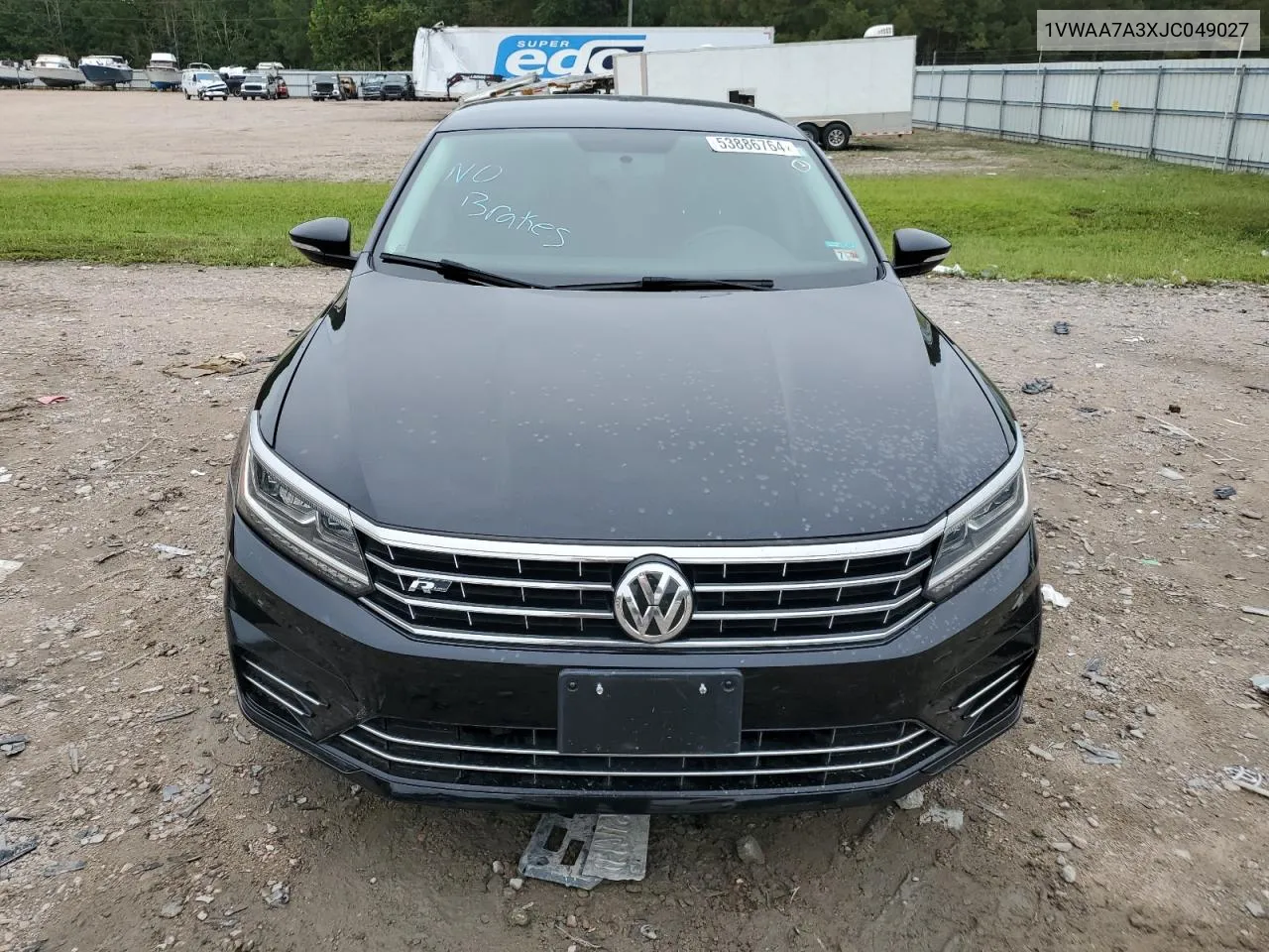 2018 Volkswagen Passat S VIN: 1VWAA7A3XJC049027 Lot: 73104284