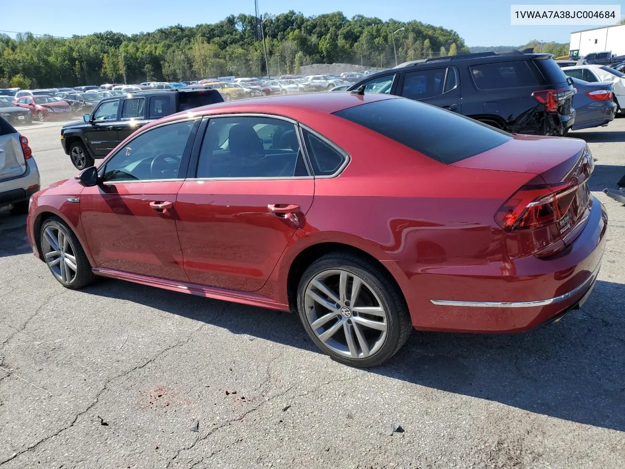 2018 Volkswagen Passat S VIN: 1VWAA7A38JC004684 Lot: 73461464