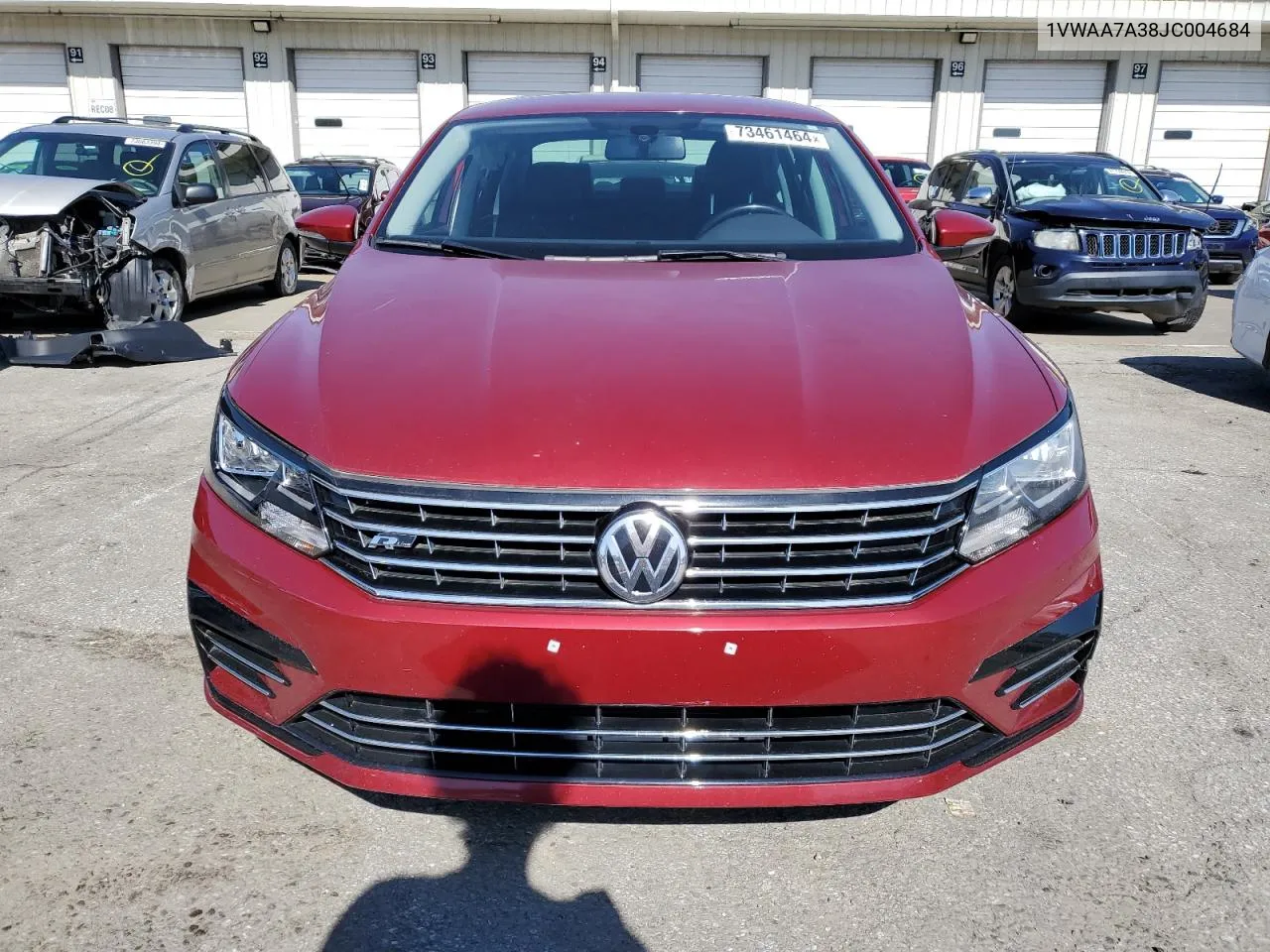 1VWAA7A38JC004684 2018 Volkswagen Passat S