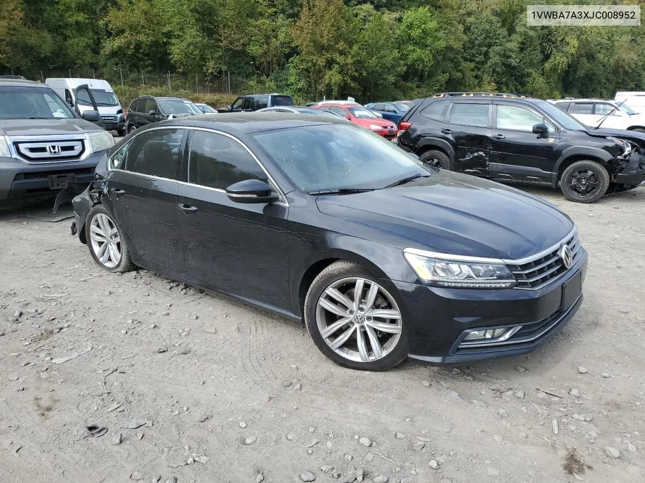 2018 Volkswagen Passat Se VIN: 1VWBA7A3XJC008952 Lot: 73466374