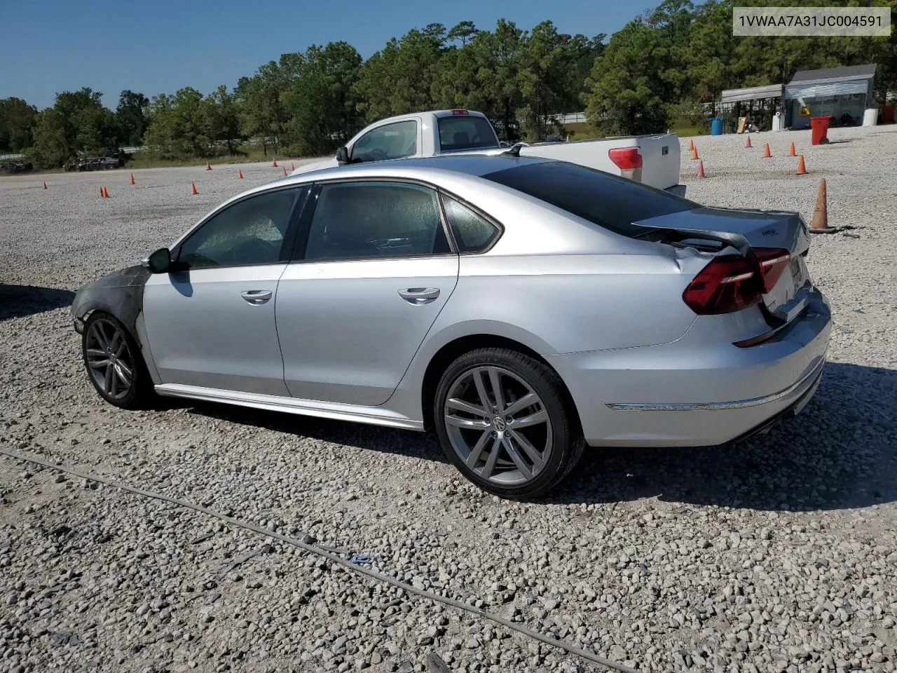 2018 Volkswagen Passat S VIN: 1VWAA7A31JC004591 Lot: 74244614