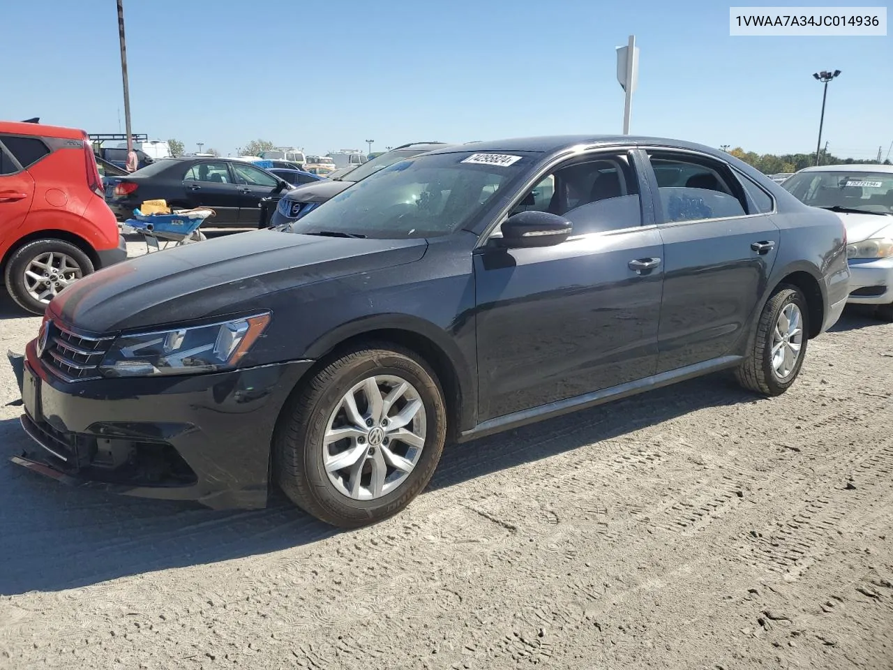 1VWAA7A34JC014936 2018 Volkswagen Passat S