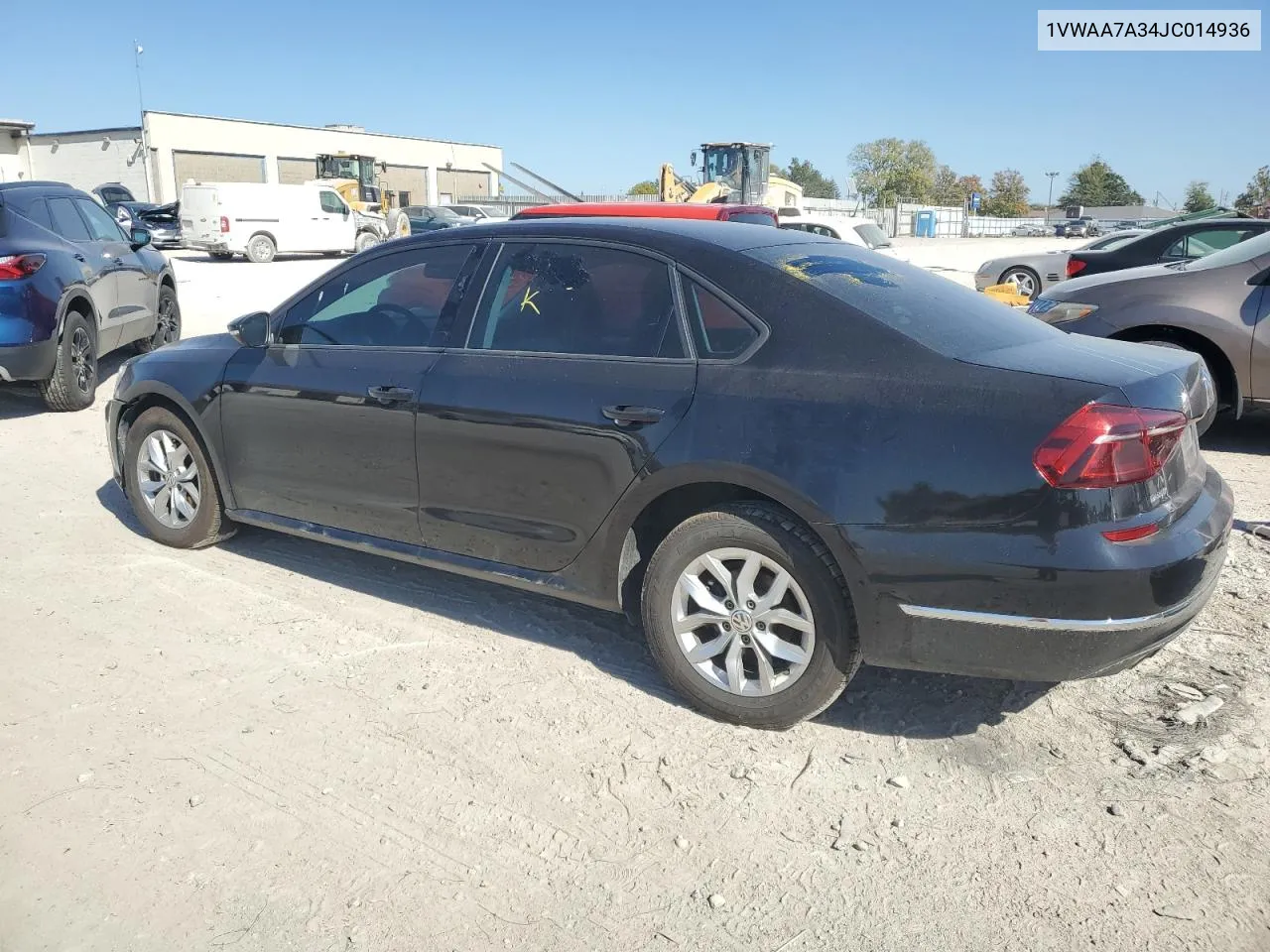 1VWAA7A34JC014936 2018 Volkswagen Passat S