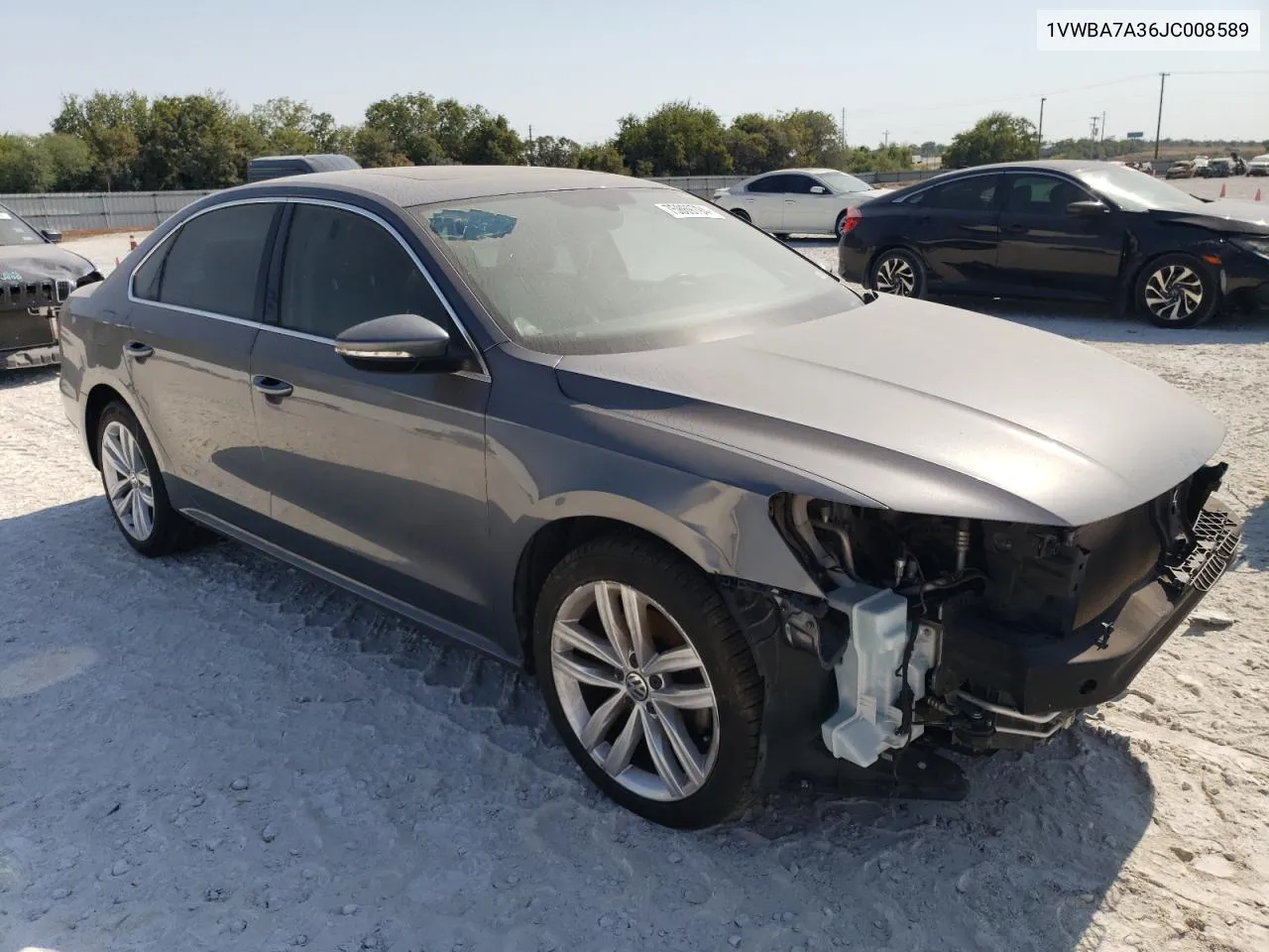 2018 Volkswagen Passat Se VIN: 1VWBA7A36JC008589 Lot: 75869794