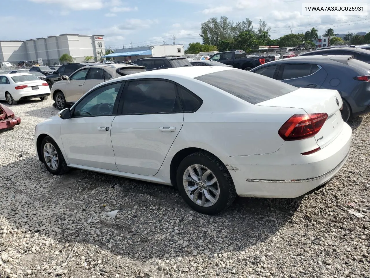 2018 Volkswagen Passat S VIN: 1VWAA7A3XJC026931 Lot: 76770614