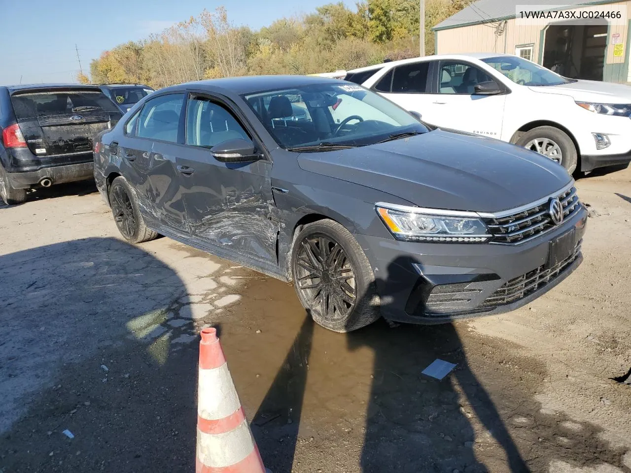 2018 Volkswagen Passat S VIN: 1VWAA7A3XJC024466 Lot: 76798204