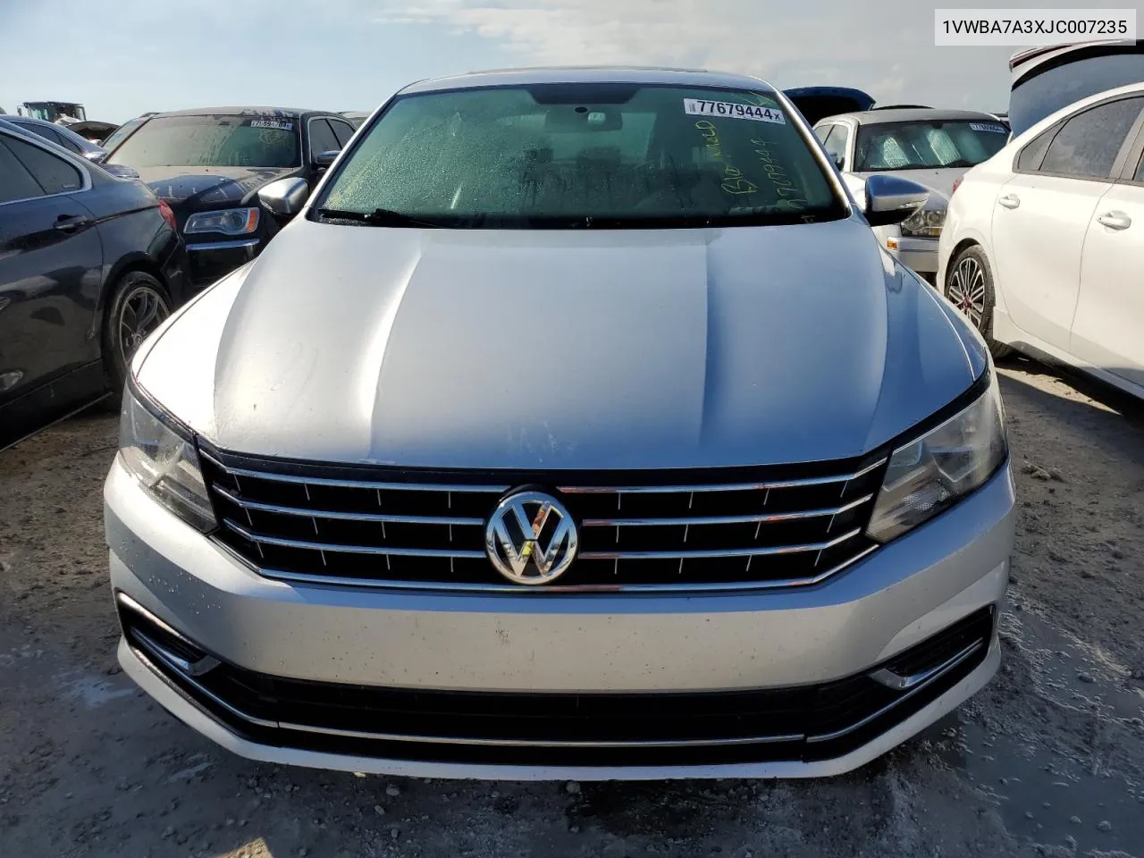 2018 Volkswagen Passat Se VIN: 1VWBA7A3XJC007235 Lot: 77679444