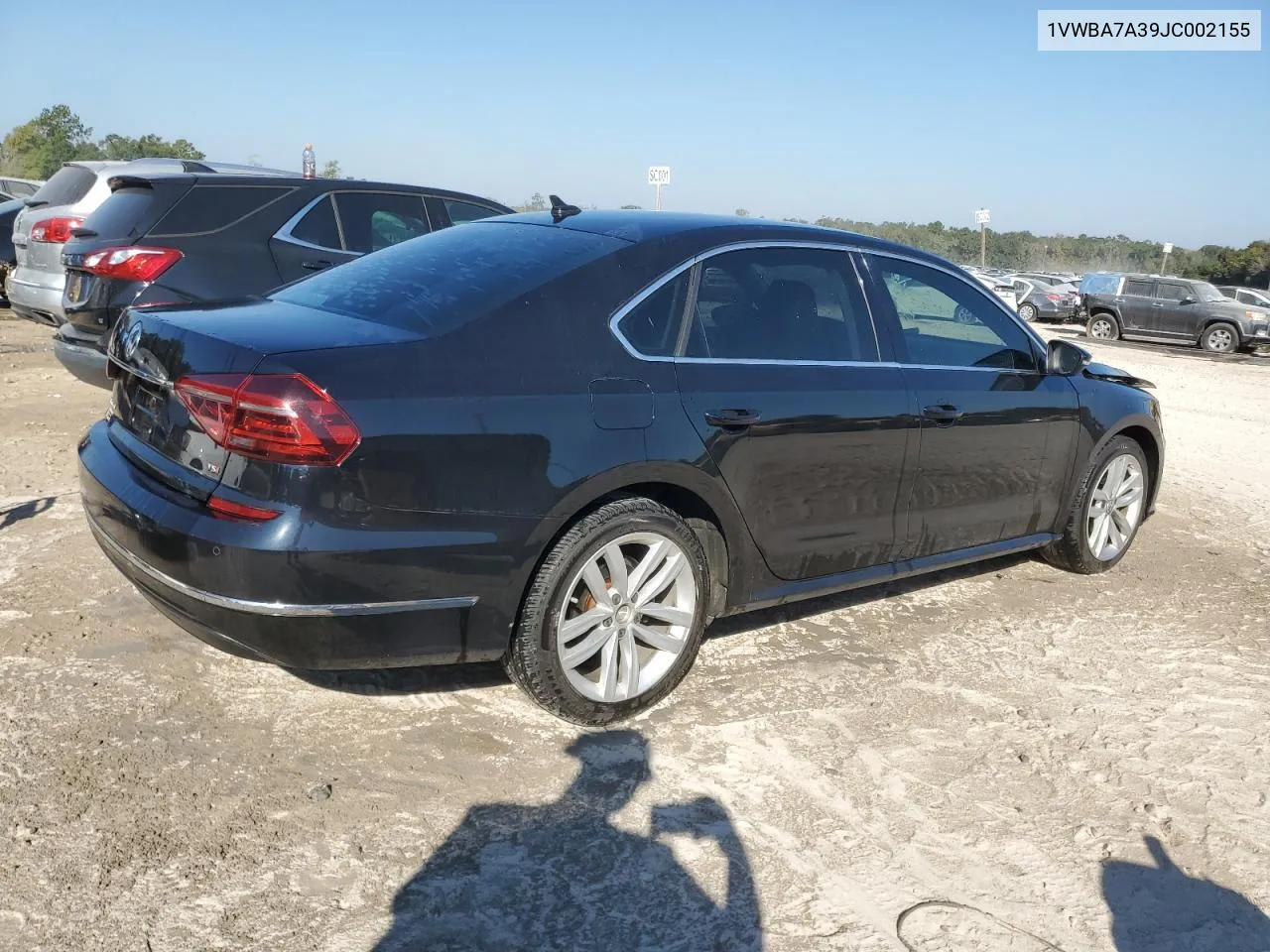 2018 Volkswagen Passat Se VIN: 1VWBA7A39JC002155 Lot: 77891654