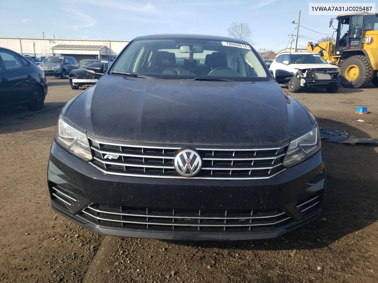 2018 Volkswagen Passat S VIN: 1VWAA7A31JC025487 Lot: 78668614