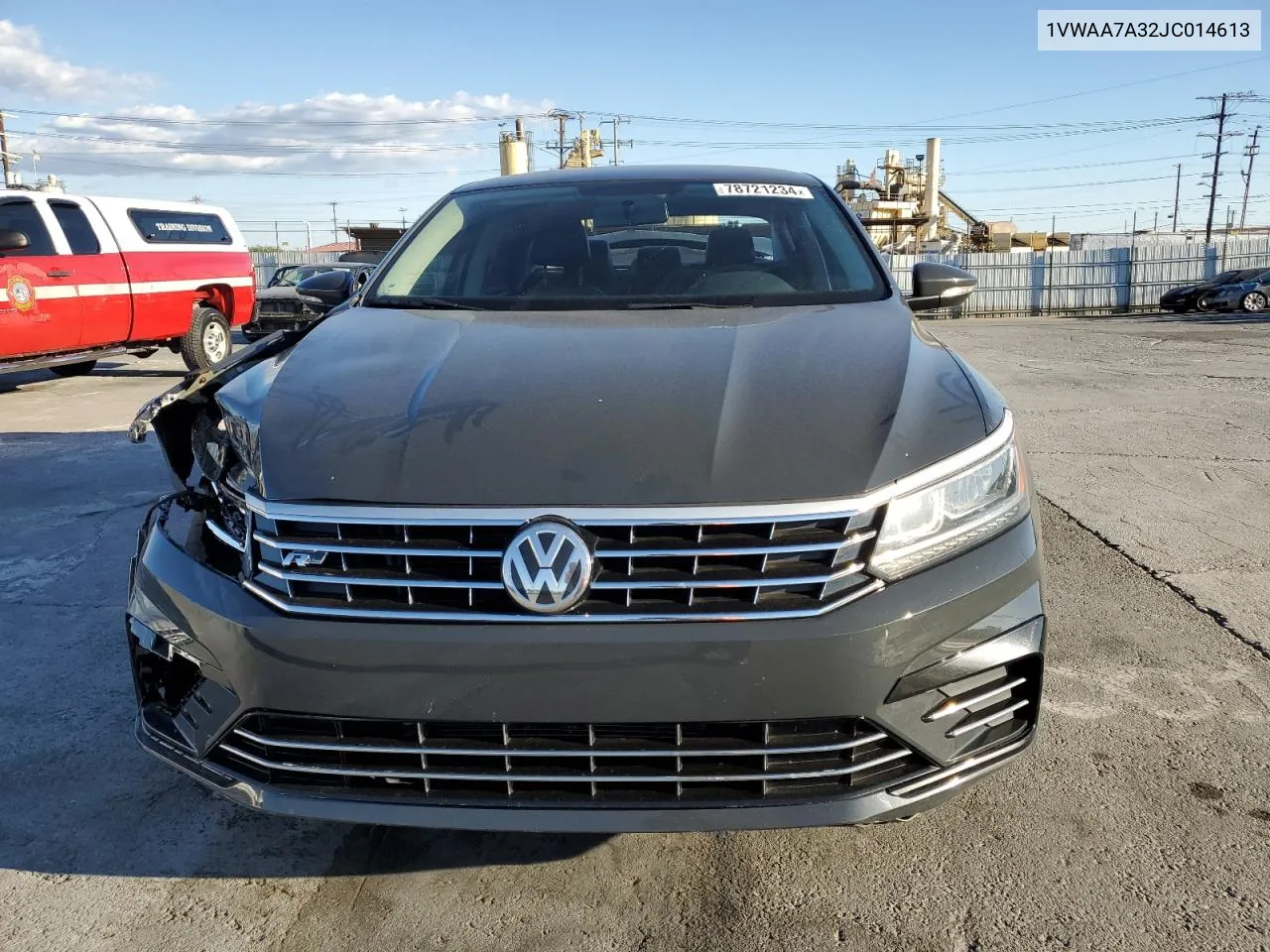 2018 Volkswagen Passat S VIN: 1VWAA7A32JC014613 Lot: 78721234