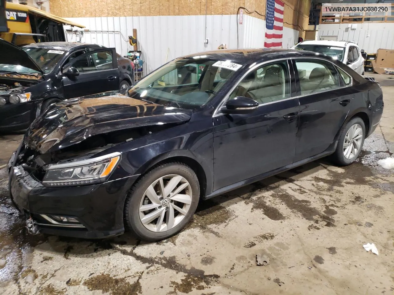 2018 Volkswagen Passat Se VIN: 1VWBA7A31JC030290 Lot: 78757284