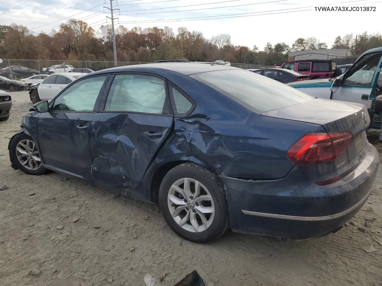 2018 Volkswagen Passat S VIN: 1VWAA7A3XJC013872 Lot: 79314374