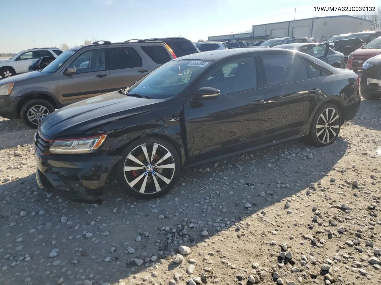 2018 Volkswagen Passat Gt VIN: 1VWJM7A32JC039132 Lot: 79550534