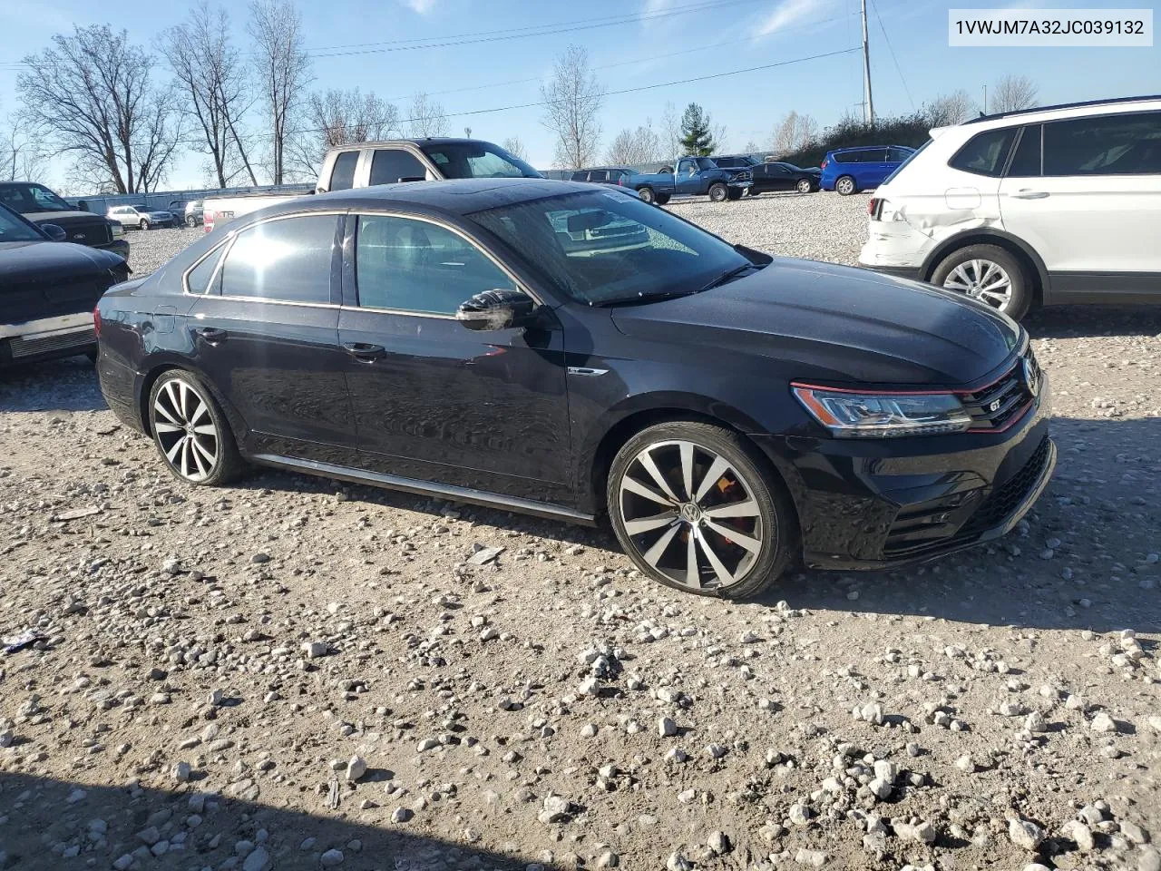 2018 Volkswagen Passat Gt VIN: 1VWJM7A32JC039132 Lot: 79550534